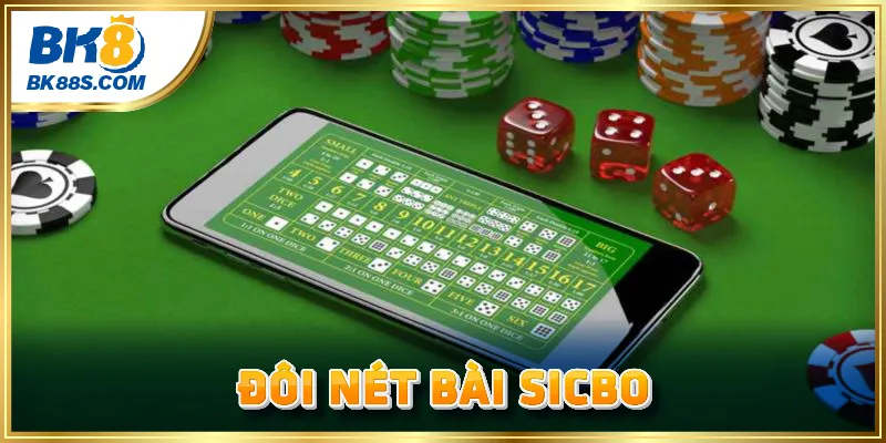 Tựa game Sicbo hấp dẫn tại BK8